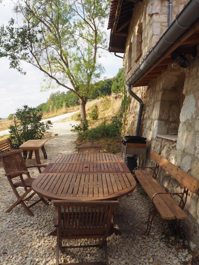 Grand Gite Les Cabanes De Fallot Pour 19 Personnes - Piscine Naturelle L'isle-Bouzon 외부 사진