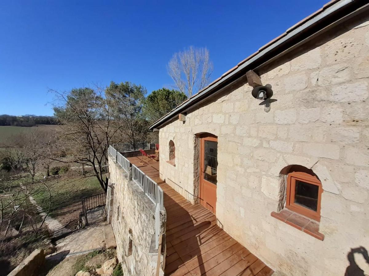 Grand Gite Les Cabanes De Fallot Pour 19 Personnes - Piscine Naturelle L'isle-Bouzon 외부 사진